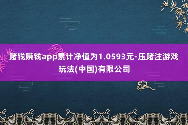 赌钱赚钱app累计净值为1.0593元-压赌注游戏玩法(中国)有限公司