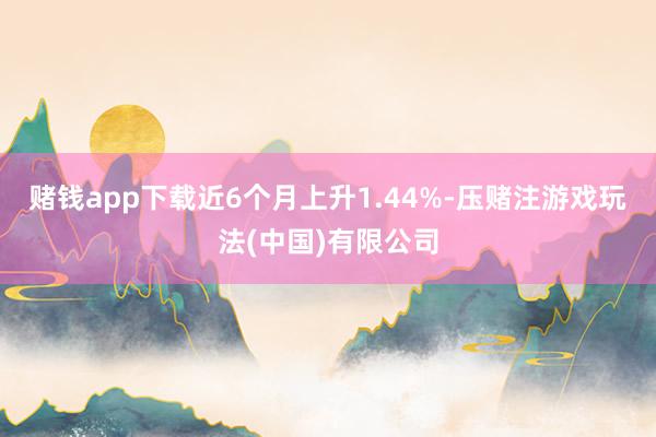 赌钱app下载近6个月上升1.44%-压赌注游戏玩法(中国)有限公司